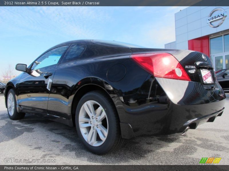 Super Black / Charcoal 2012 Nissan Altima 2.5 S Coupe