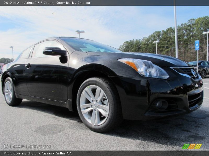 Super Black / Charcoal 2012 Nissan Altima 2.5 S Coupe