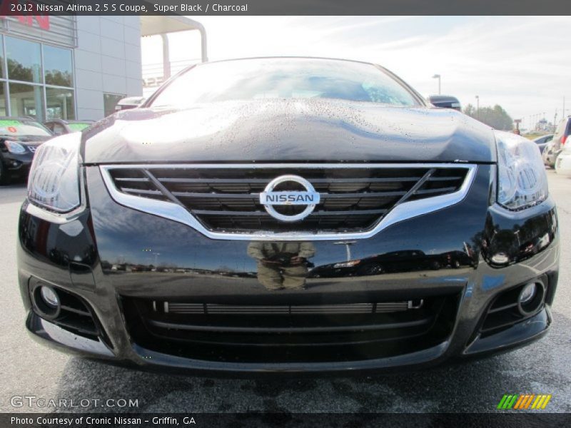 Super Black / Charcoal 2012 Nissan Altima 2.5 S Coupe