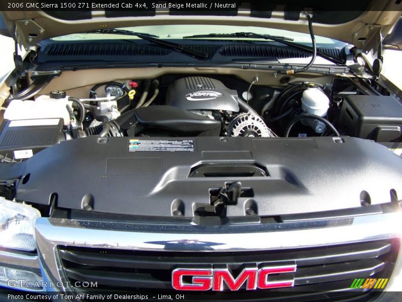 Sand Beige Metallic / Neutral 2006 GMC Sierra 1500 Z71 Extended Cab 4x4