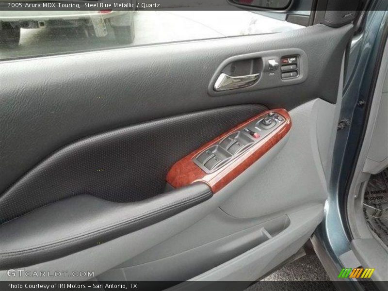 Steel Blue Metallic / Quartz 2005 Acura MDX Touring