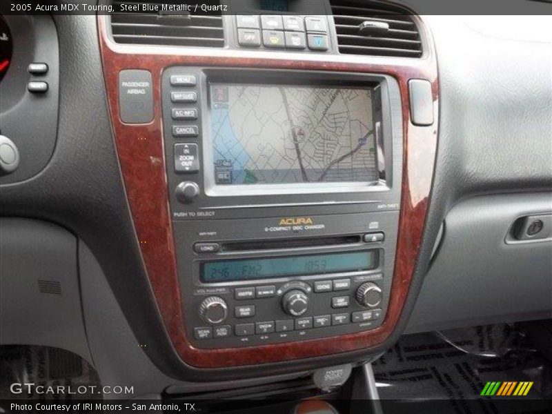 Steel Blue Metallic / Quartz 2005 Acura MDX Touring