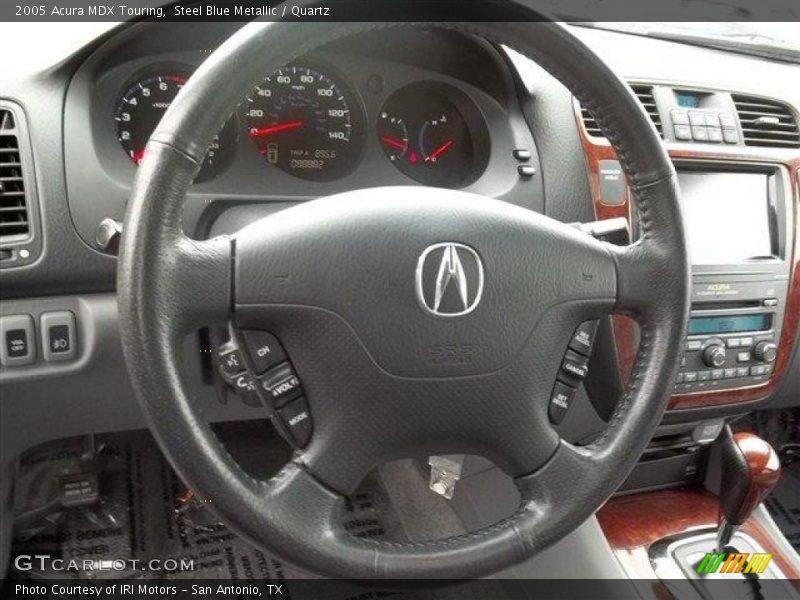 Steel Blue Metallic / Quartz 2005 Acura MDX Touring