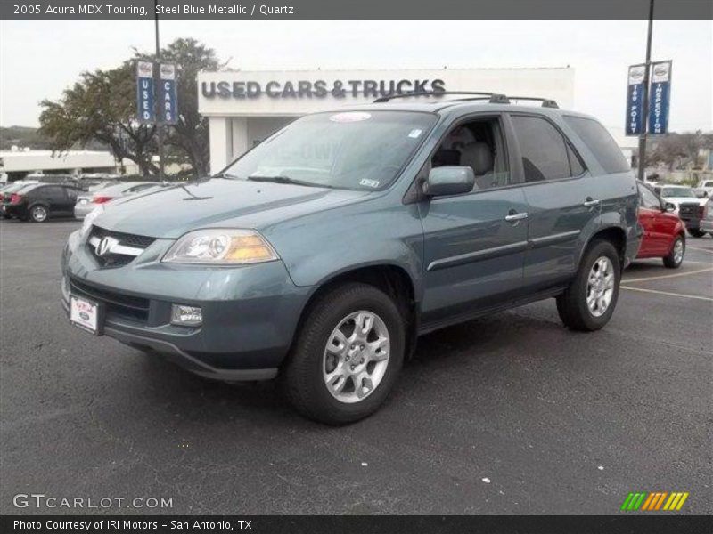 Steel Blue Metallic / Quartz 2005 Acura MDX Touring