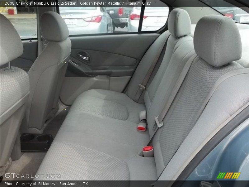 Golden Pewter Metallic / Titanium Gray 2008 Chevrolet Malibu Classic LS Sedan