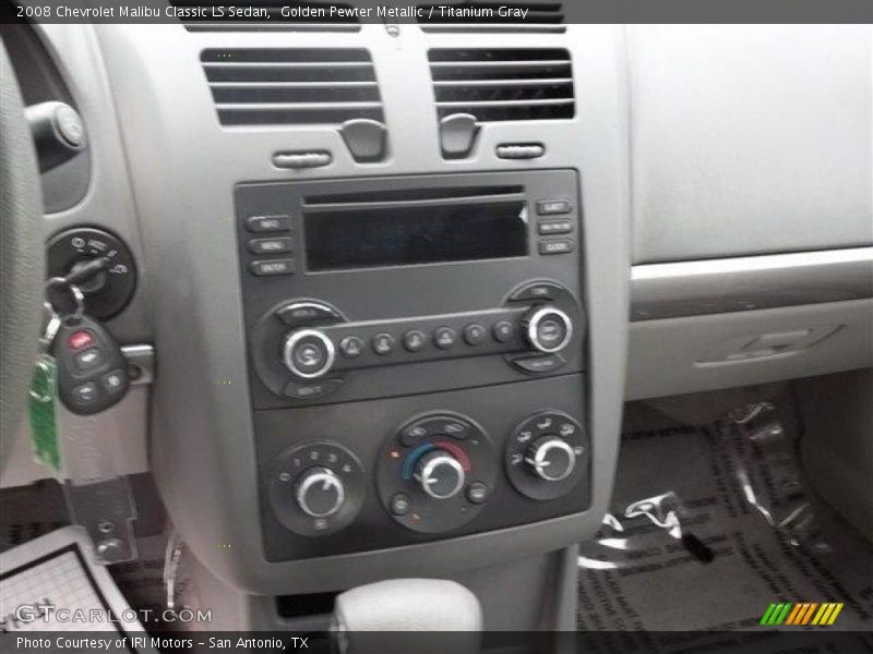 Golden Pewter Metallic / Titanium Gray 2008 Chevrolet Malibu Classic LS Sedan