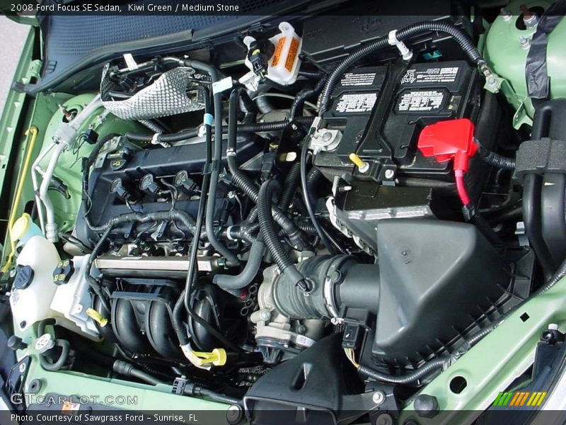  2008 Focus SE Sedan Engine - 2.0L DOHC 16V Duratec 4 Cylinder