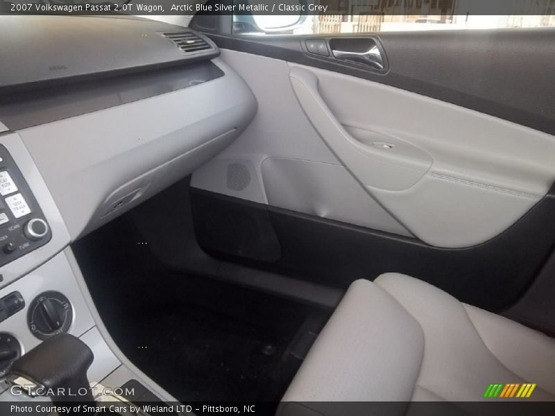Arctic Blue Silver Metallic / Classic Grey 2007 Volkswagen Passat 2.0T Wagon