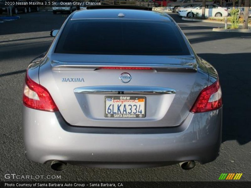 Ocean Gray / Charcoal 2010 Nissan Maxima 3.5 SV