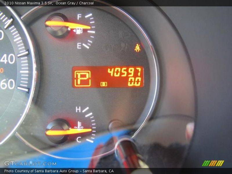 Ocean Gray / Charcoal 2010 Nissan Maxima 3.5 SV
