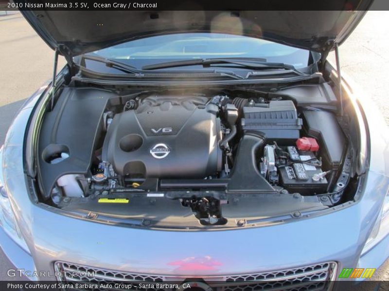Ocean Gray / Charcoal 2010 Nissan Maxima 3.5 SV
