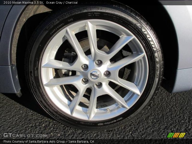 Ocean Gray / Charcoal 2010 Nissan Maxima 3.5 SV