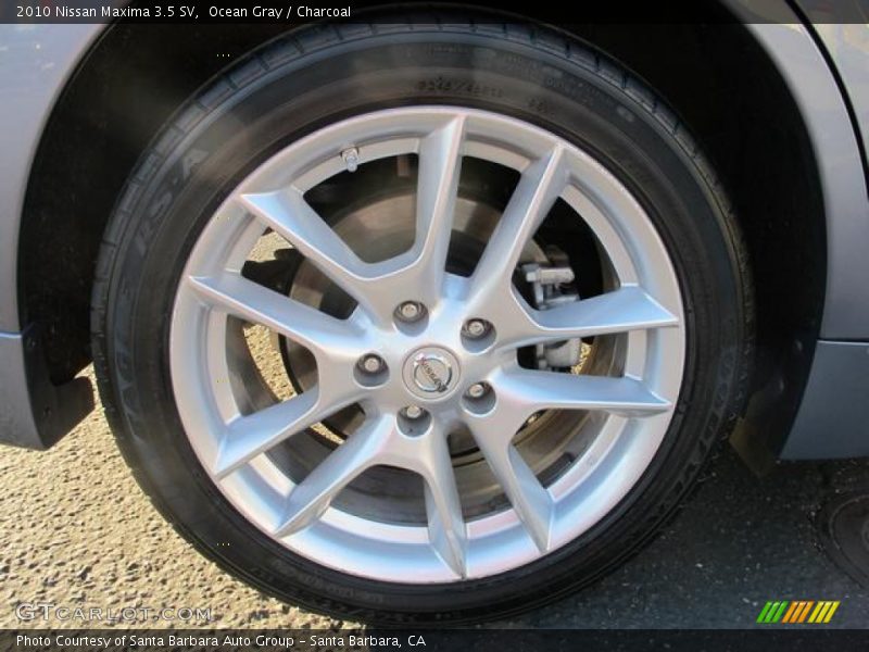 Ocean Gray / Charcoal 2010 Nissan Maxima 3.5 SV