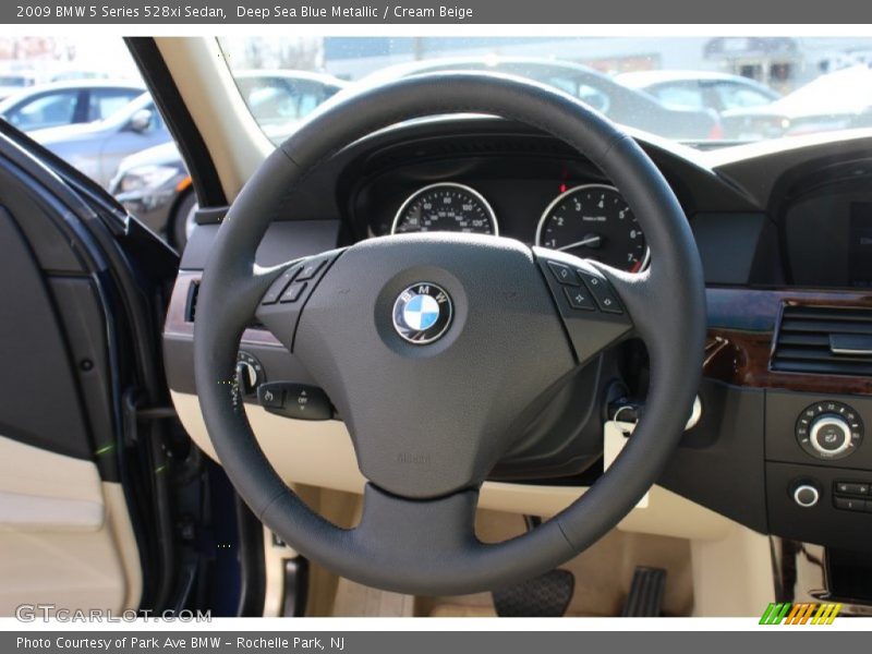  2009 5 Series 528xi Sedan Steering Wheel