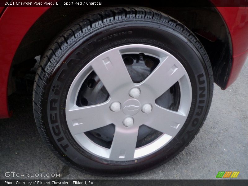 Sport Red / Charcoal 2011 Chevrolet Aveo Aveo5 LT