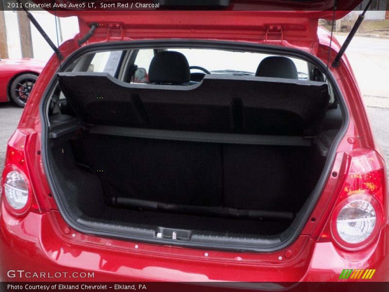Sport Red / Charcoal 2011 Chevrolet Aveo Aveo5 LT