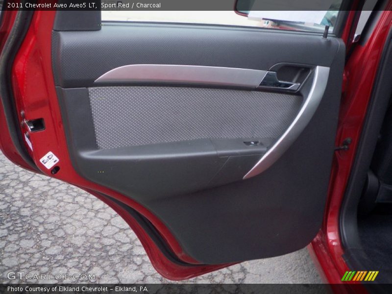 Sport Red / Charcoal 2011 Chevrolet Aveo Aveo5 LT