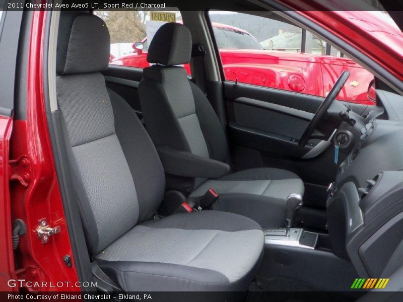 Sport Red / Charcoal 2011 Chevrolet Aveo Aveo5 LT