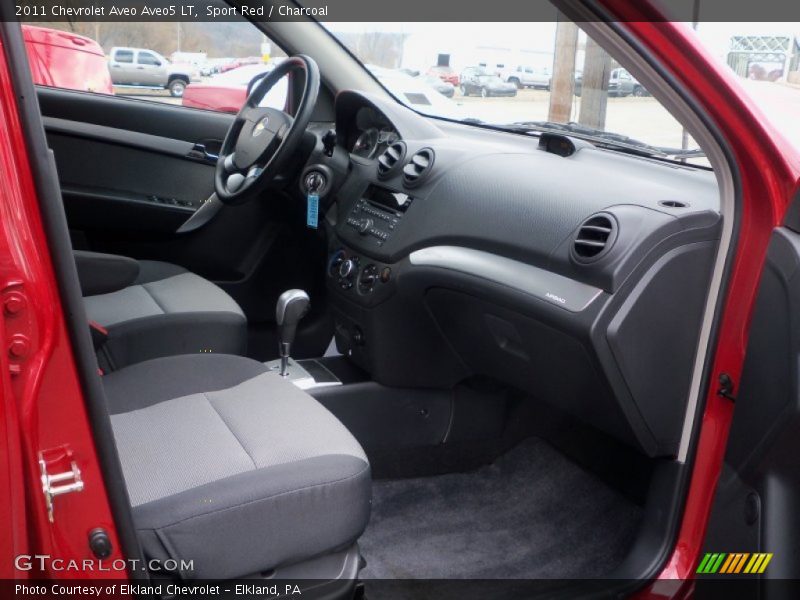 Sport Red / Charcoal 2011 Chevrolet Aveo Aveo5 LT