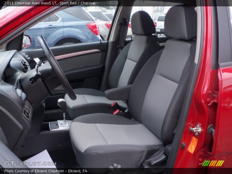 Sport Red / Charcoal 2011 Chevrolet Aveo Aveo5 LT