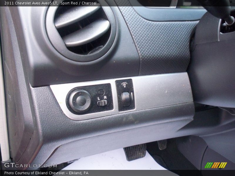 Sport Red / Charcoal 2011 Chevrolet Aveo Aveo5 LT