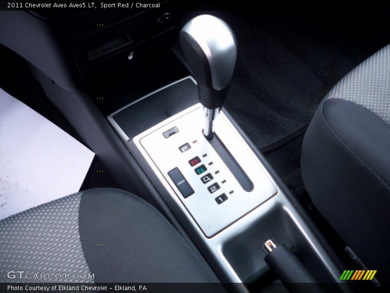 Sport Red / Charcoal 2011 Chevrolet Aveo Aveo5 LT