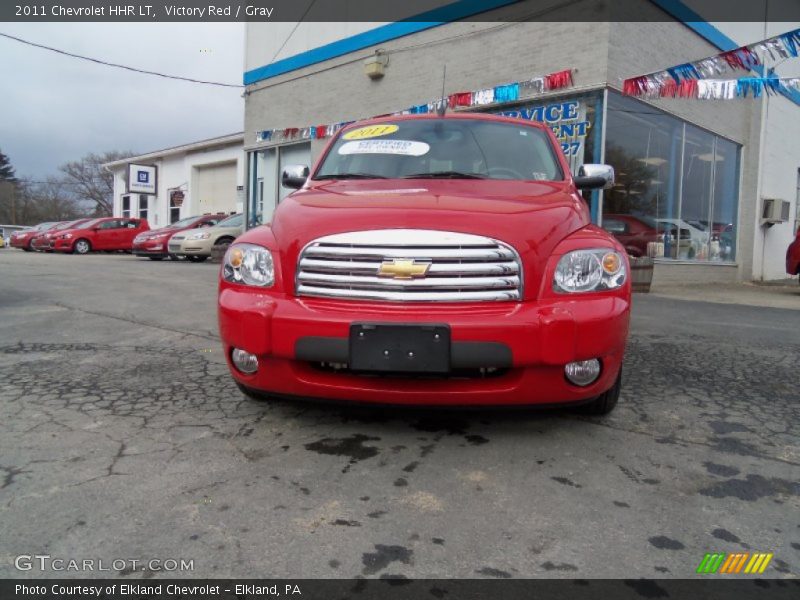 Victory Red / Gray 2011 Chevrolet HHR LT