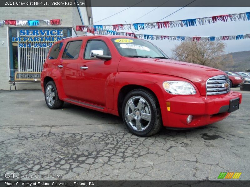 Victory Red / Gray 2011 Chevrolet HHR LT