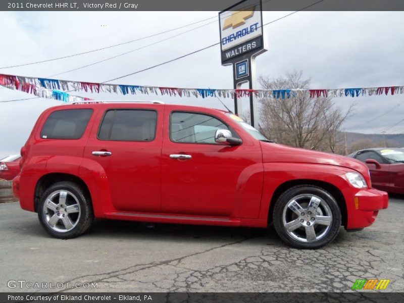 Victory Red / Gray 2011 Chevrolet HHR LT