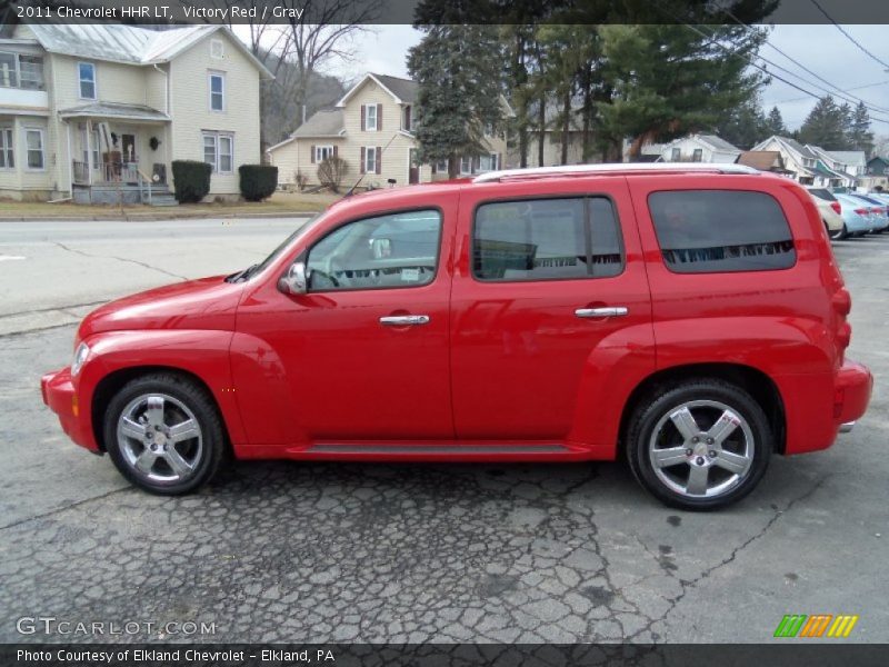 Victory Red / Gray 2011 Chevrolet HHR LT