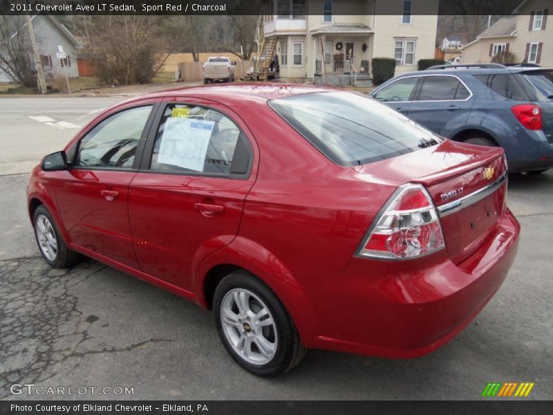  2011 Aveo LT Sedan Sport Red