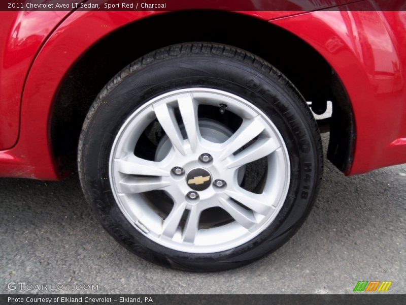 Sport Red / Charcoal 2011 Chevrolet Aveo LT Sedan