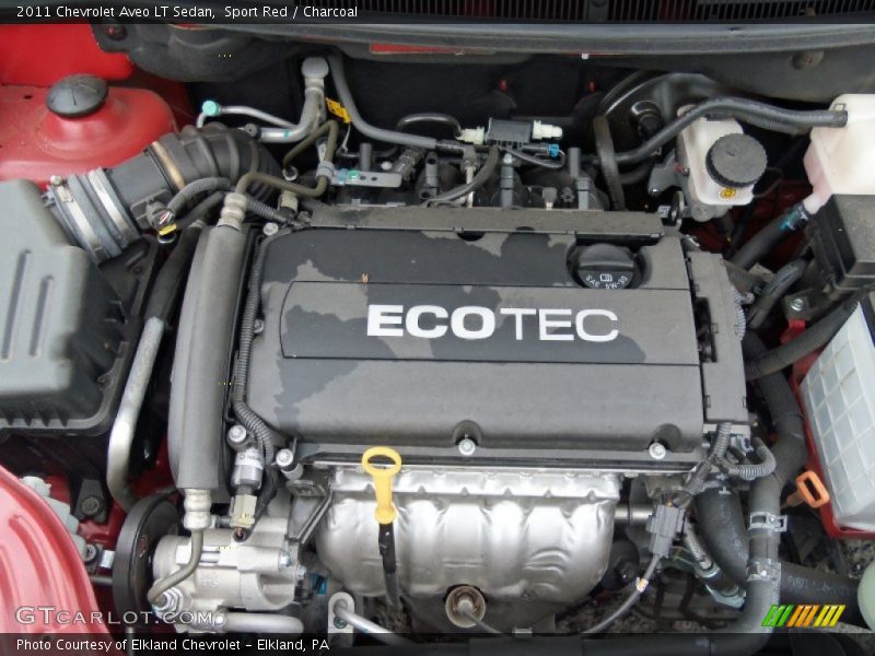Sport Red / Charcoal 2011 Chevrolet Aveo LT Sedan