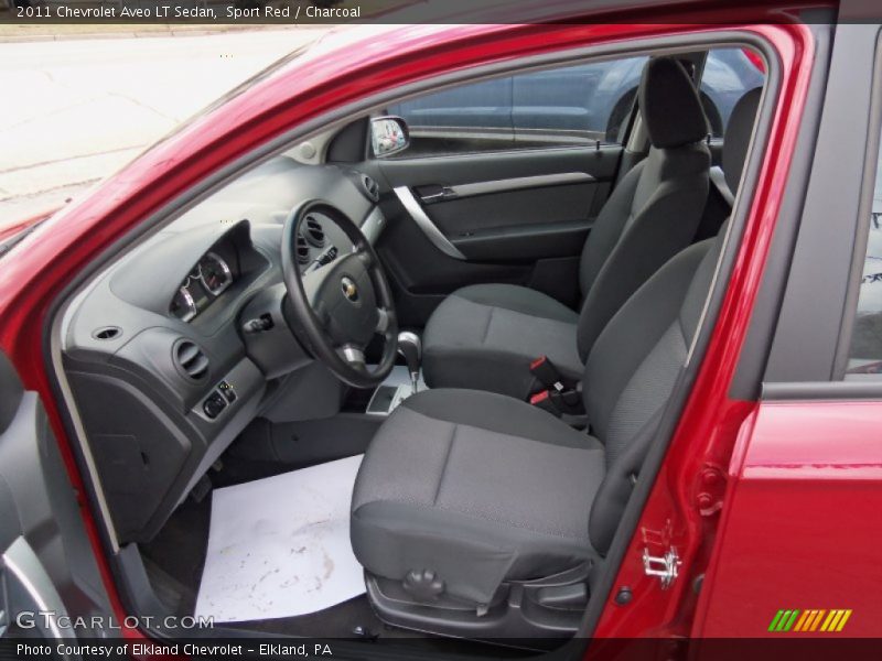 Front Seat of 2011 Aveo LT Sedan