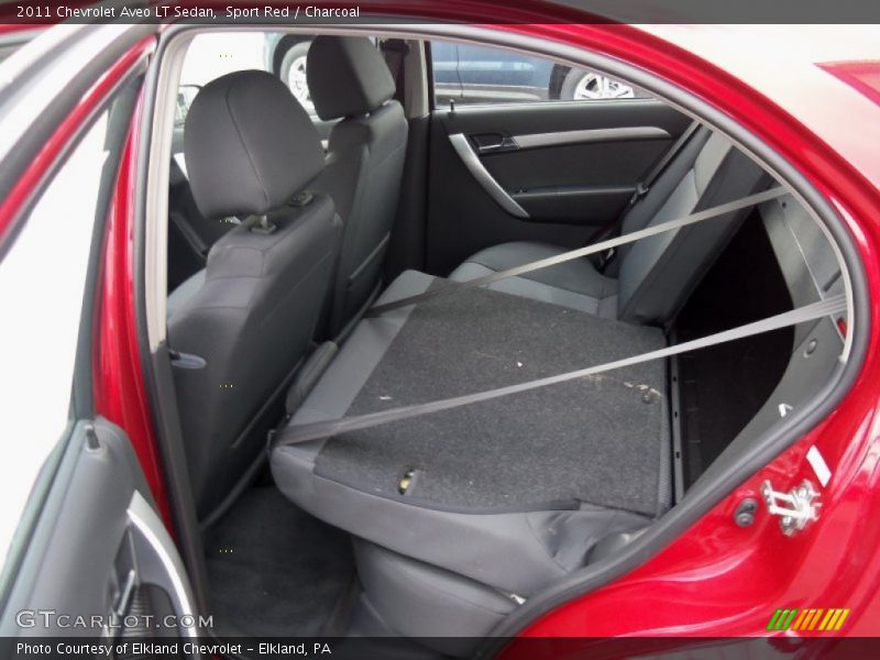 Sport Red / Charcoal 2011 Chevrolet Aveo LT Sedan