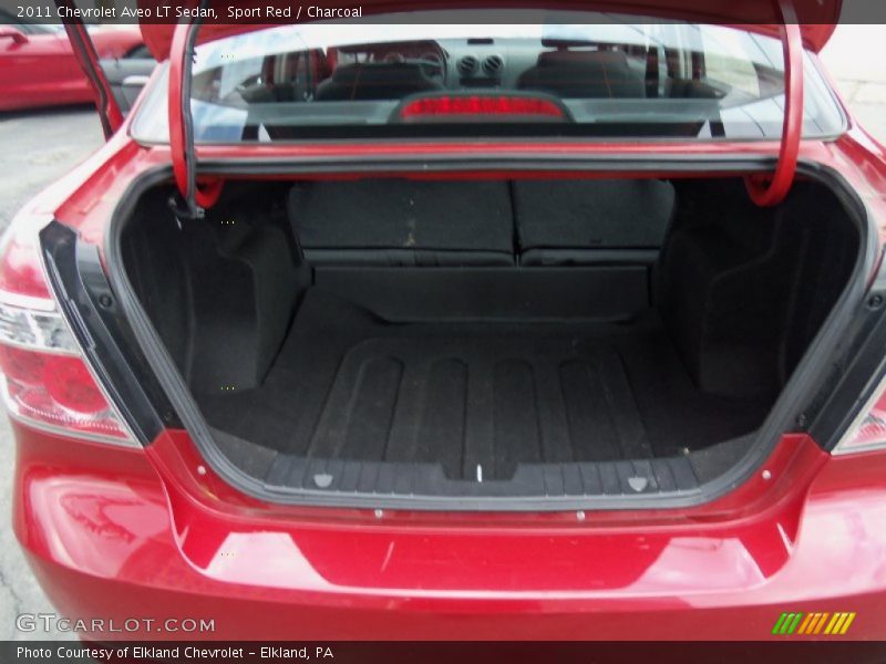Sport Red / Charcoal 2011 Chevrolet Aveo LT Sedan