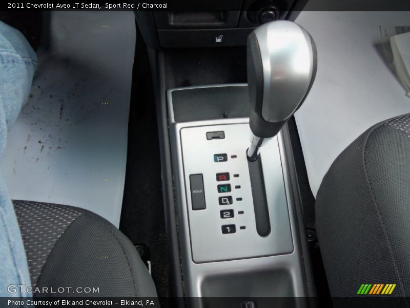 Sport Red / Charcoal 2011 Chevrolet Aveo LT Sedan