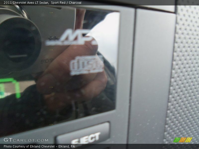 Sport Red / Charcoal 2011 Chevrolet Aveo LT Sedan