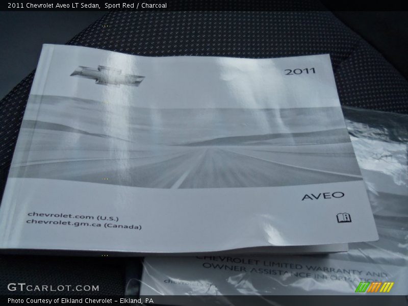 Sport Red / Charcoal 2011 Chevrolet Aveo LT Sedan