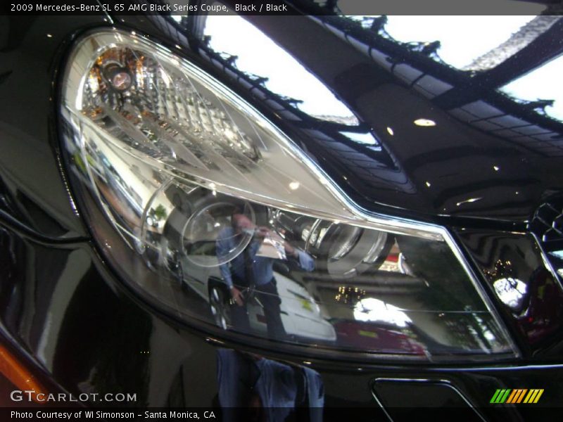 Black / Black 2009 Mercedes-Benz SL 65 AMG Black Series Coupe