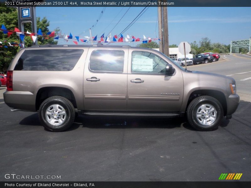 Mocha Steel Metallic / Light Titanium/Dark Titanium 2011 Chevrolet Suburban 2500 LT 4x4