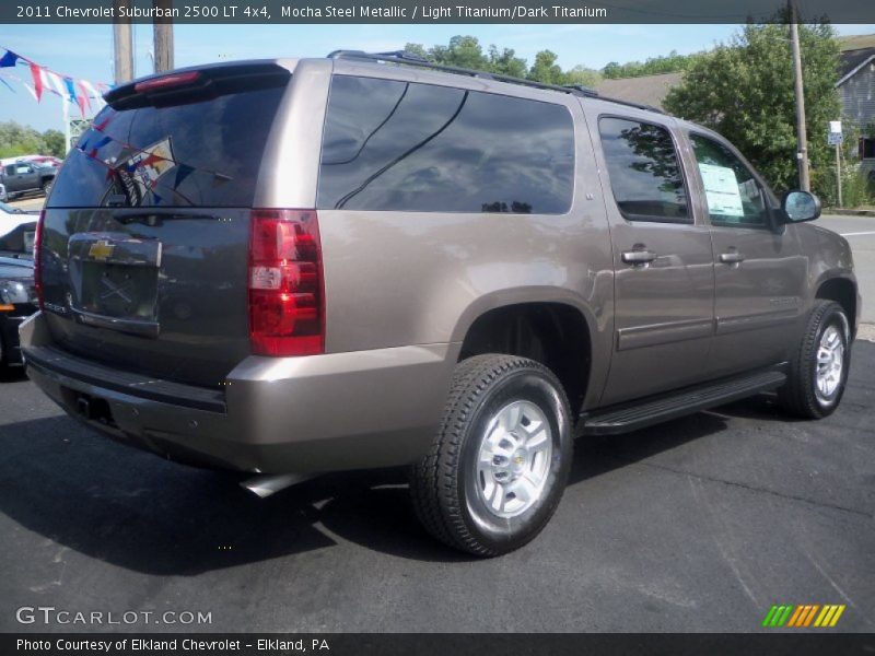Mocha Steel Metallic / Light Titanium/Dark Titanium 2011 Chevrolet Suburban 2500 LT 4x4