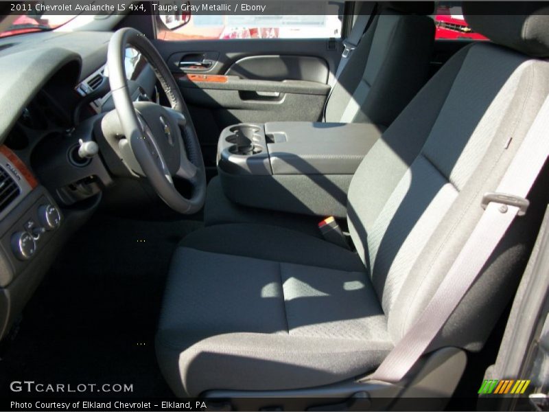 Taupe Gray Metallic / Ebony 2011 Chevrolet Avalanche LS 4x4