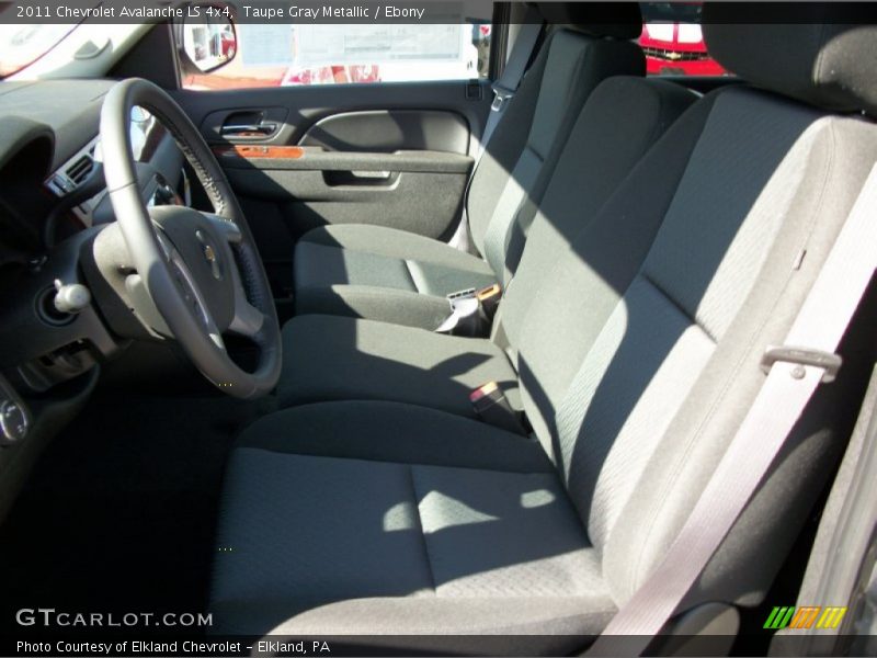 Taupe Gray Metallic / Ebony 2011 Chevrolet Avalanche LS 4x4