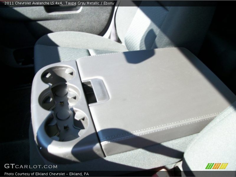 Taupe Gray Metallic / Ebony 2011 Chevrolet Avalanche LS 4x4