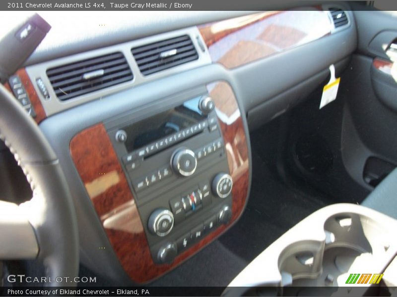 Taupe Gray Metallic / Ebony 2011 Chevrolet Avalanche LS 4x4