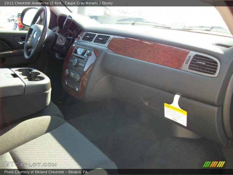 Taupe Gray Metallic / Ebony 2011 Chevrolet Avalanche LS 4x4