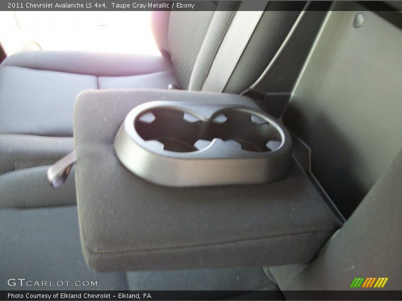 Taupe Gray Metallic / Ebony 2011 Chevrolet Avalanche LS 4x4