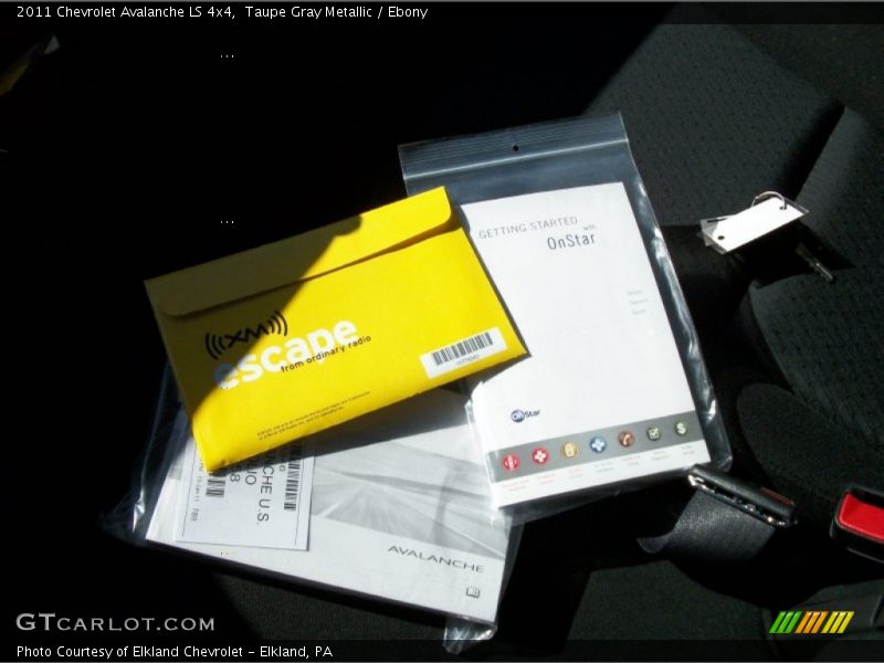 Taupe Gray Metallic / Ebony 2011 Chevrolet Avalanche LS 4x4