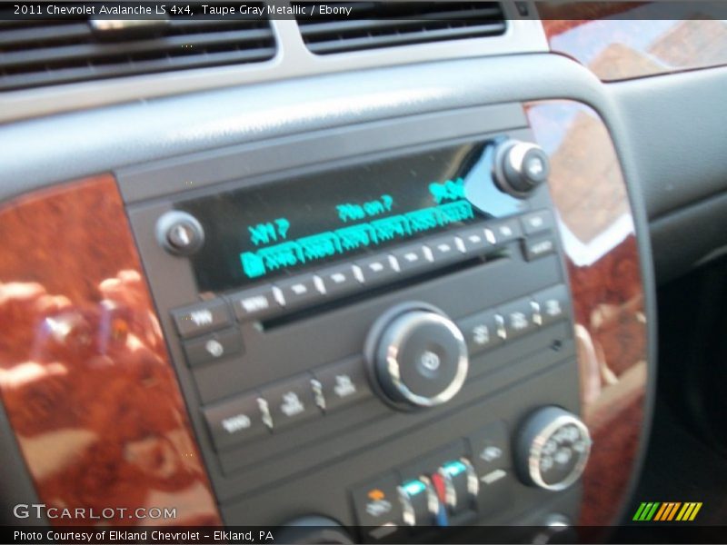 Taupe Gray Metallic / Ebony 2011 Chevrolet Avalanche LS 4x4